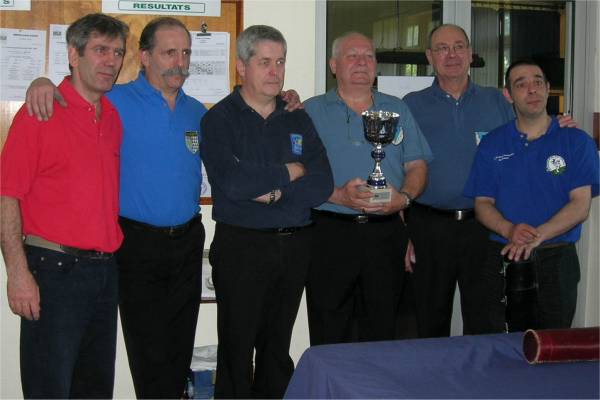 Les finalistes autour de Grard Mantovanini
