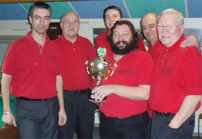 Rebelo J. - Goullier C. - Le Deventec G. - Vall�e C. - Bigot C. - Fl�cheux G. (Directeur de Jeu)