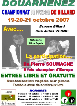 L'affiche officielle du championnat
