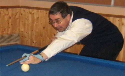 Jacky Marquet, de l'Amical Billard Club de Dinard
